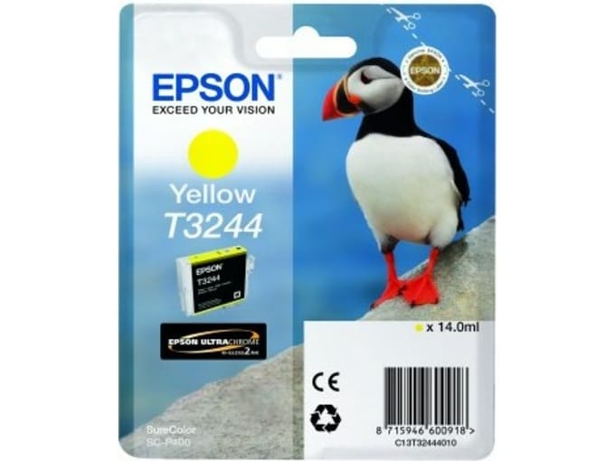 Epson T3244 inktcartridge geel (origineel)