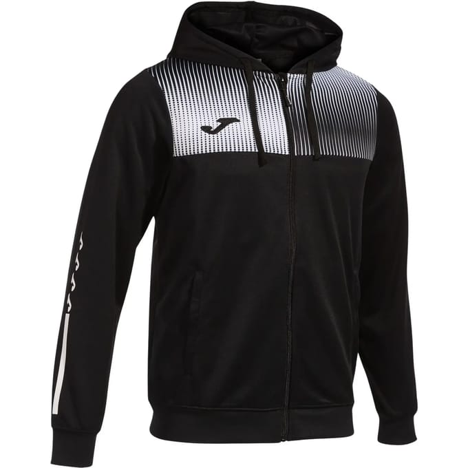 Joma Eco Supernova Sweatshirt Met Rits Zwart 4-5 Years Jongen