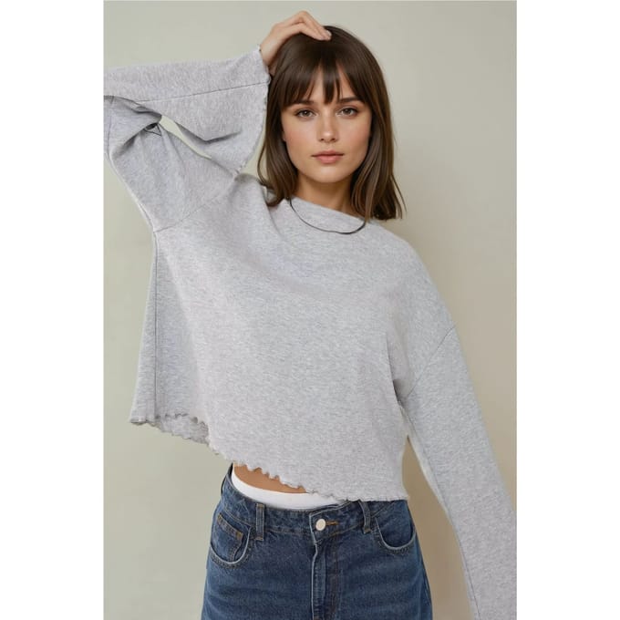 Oversized Sla Zoom Lange Mouw T-shirt