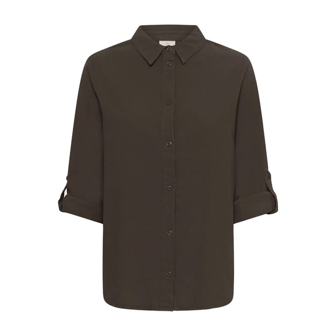 Overhemd met lang mouwen KAnaya Overhemd met lang mouwen Regular fit brown