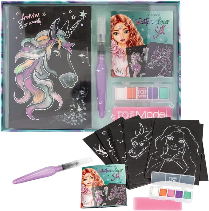 Depesche - TOPModel metallic watercolour set