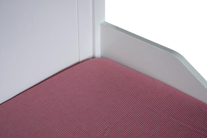 BINK Bedding Hoeslaken BB Rood 2 mm Ledikant 60 x 120