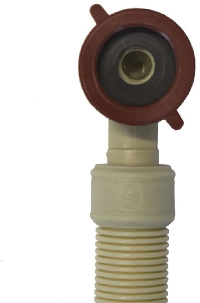 Waterslang wasmachine, 1.5 meter, veiligheidsslang, aquastop, aanvoerslang, 3/4 inch aansluiting