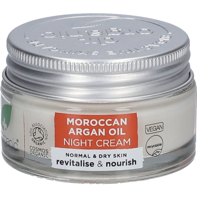 dr.organic® Organic Moroccan Argan Oil Night Cream 50 Nachtcrème