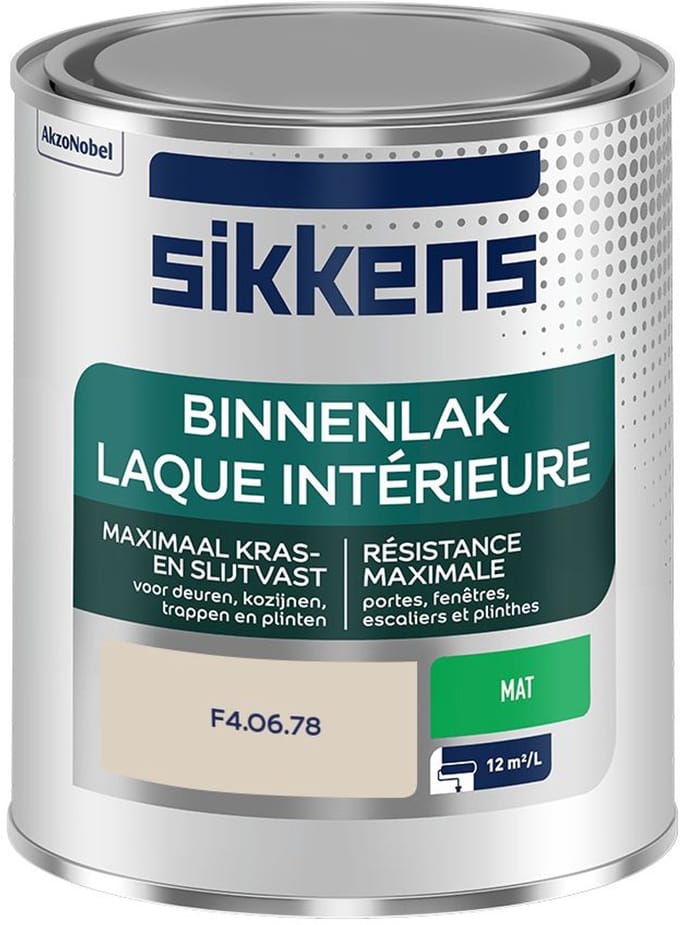 Sikkens - Binnenlak Mat - F4.06.78 - Mengverf - 750 Ml
