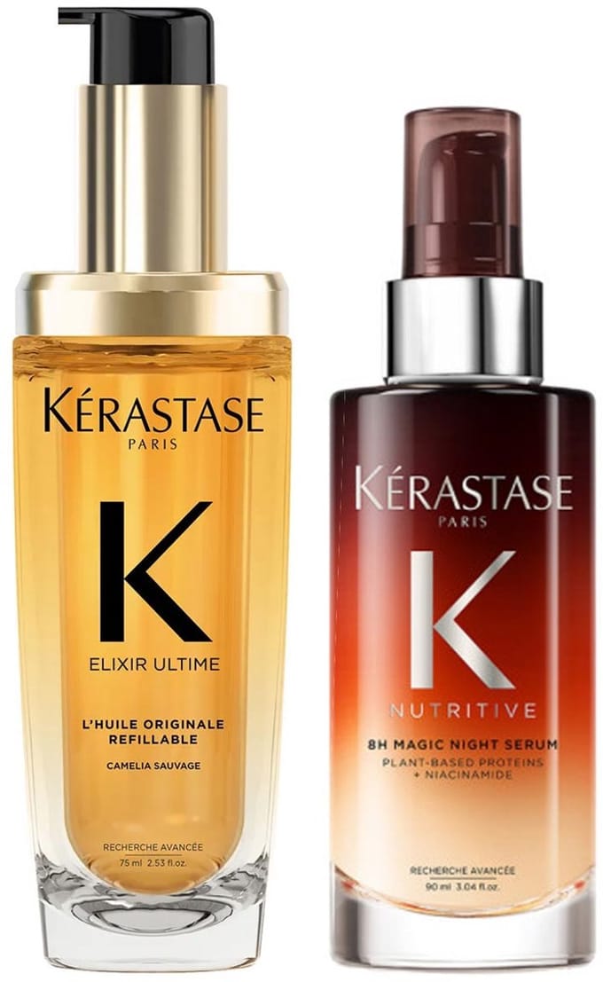 Kérastase - 8H Magic Night Serum & Elixir Ultime Oil Iconic Duo Set