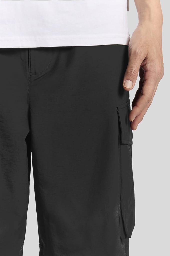 Lyle & Scott Bellowed Pocket Cargo Pant Jet Black Größe: W32L32 | Cargohosen Outlet | Herren | Schwarz