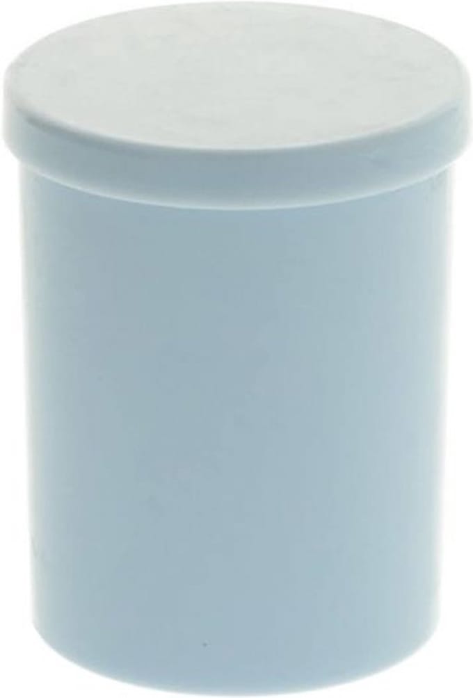 Rammelaar voor knuffel 42x53mm blue