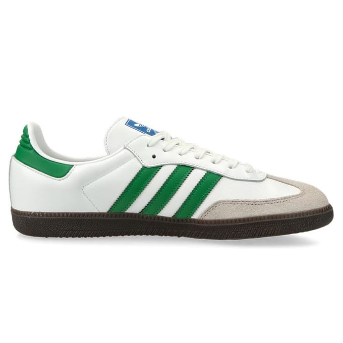 adidas Samba OG Wit Groen Unisex Sneakers Cloud-White Supplier-Colour IG1024 38⅔ white