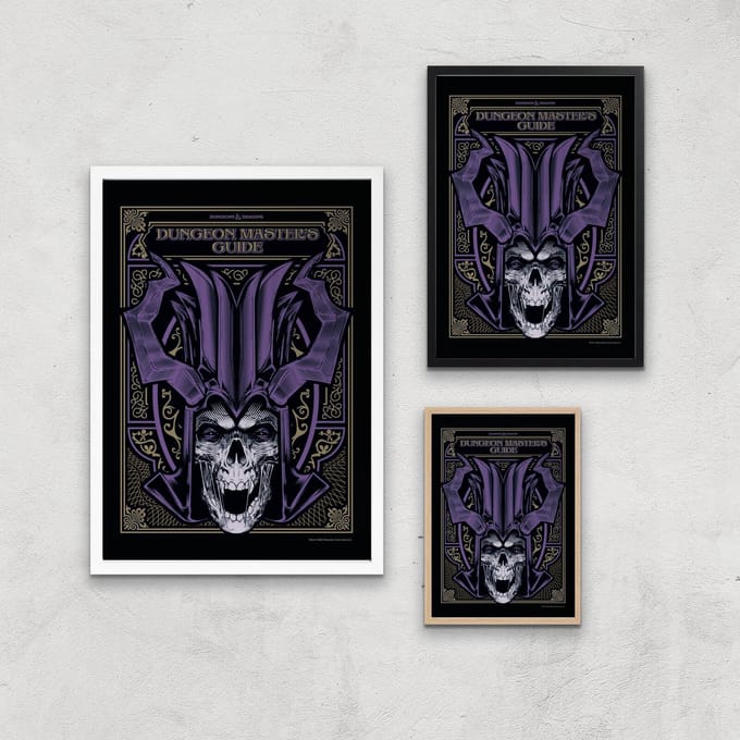 Dungeons & Dragons Dungeon Master Giclee Art Print - A3 - White Hanger