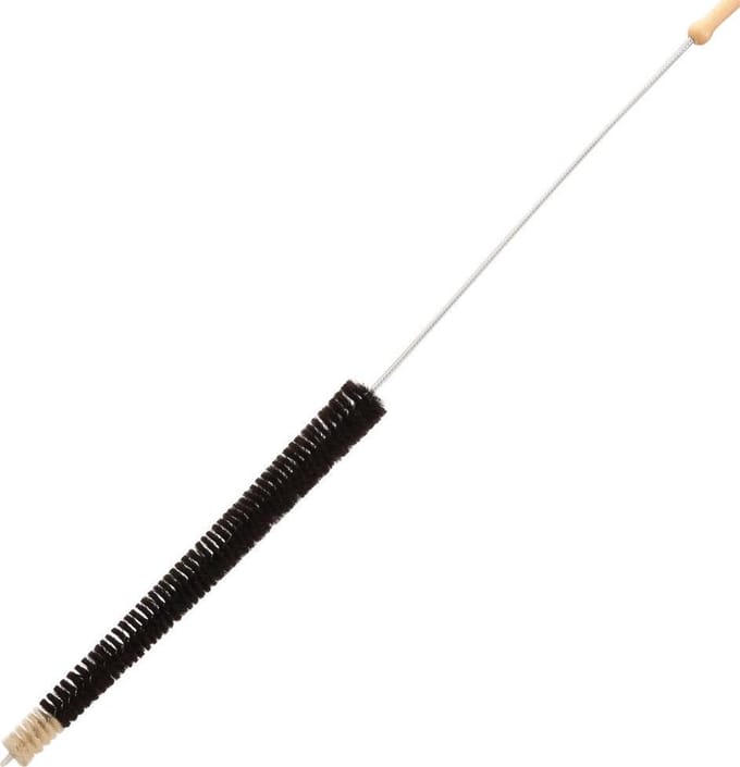 Radiatorborstel Geitenhaar, Conisch Model 112 cm. Lang.
