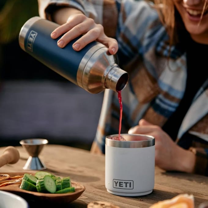 Roterende Cocktail Shaker RVS met Dubbelwandige Isolatie 590 ml