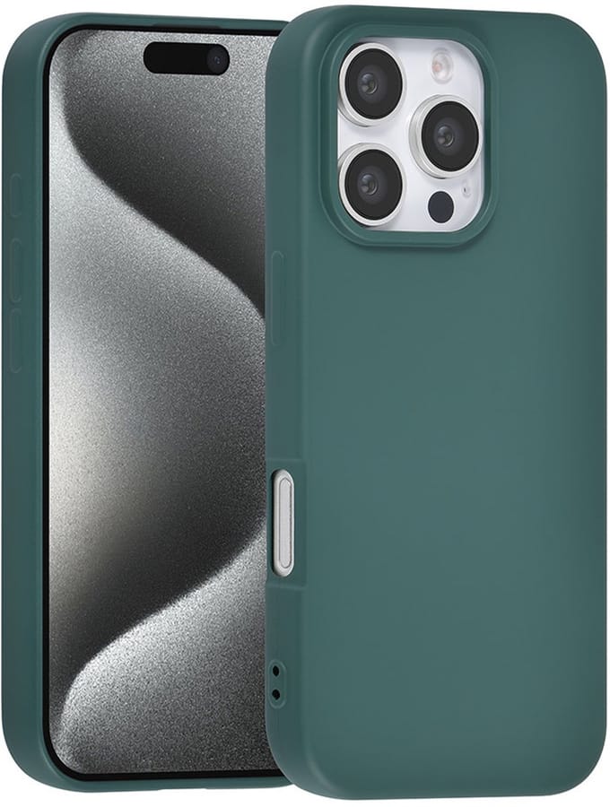 TUNIQ telefoonhoesje voor Apple iPhone 16 Pro - Backcover - Groen