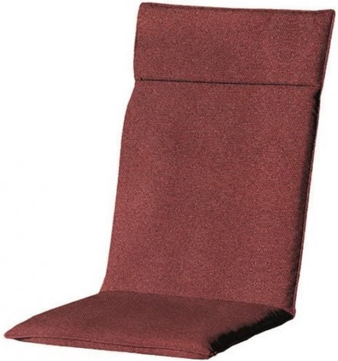 Madison Tuinstoelkussen hoge rug 50x120 cm Universeel Bordeaux