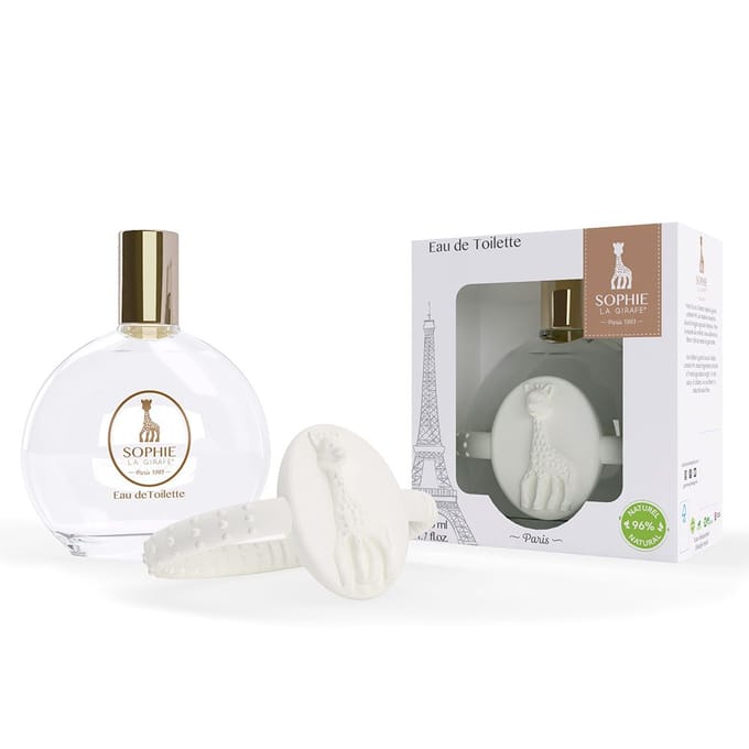Sophie la Girafe - Natuurlijk Eau de Toilette 96% voor kinderen 50 Oplossing