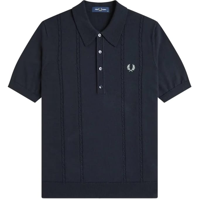 Fred Perry Cable Knitted Shirt