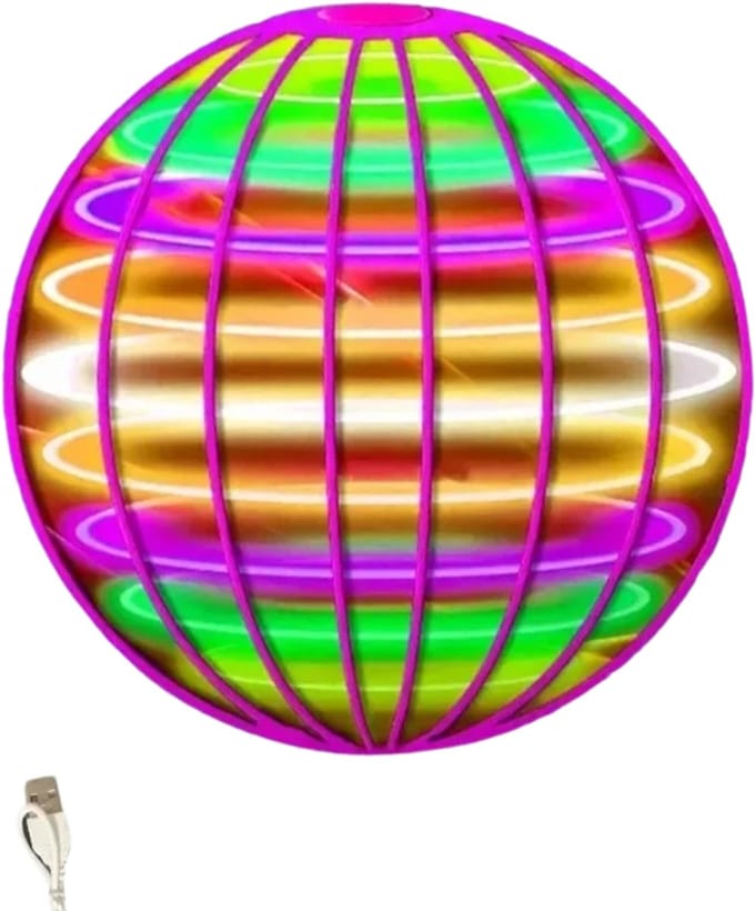 Nivard Flying Ball - Spinner - Magic - Heli - Boomerang - Boomerang Bal - Roze
