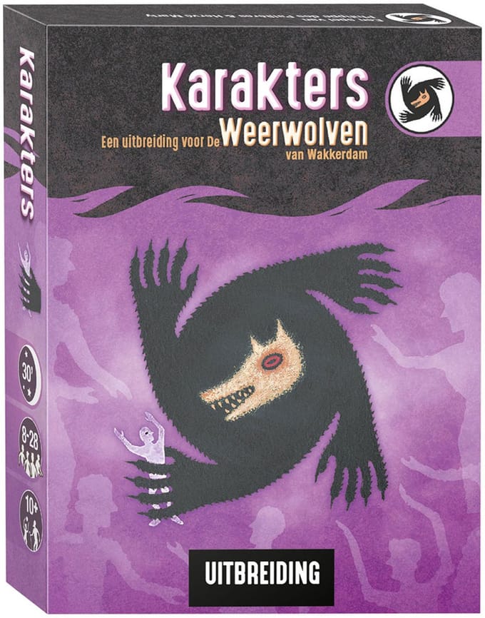 De Weerwolven van Wakkerdam Karakters - Uitbreiding - Gezelschapsspel - 28 Spelers