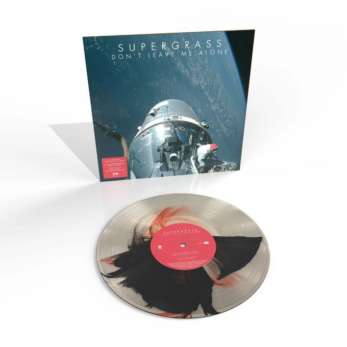 Supergrass - Don't Leave Me Alone (Limited Red & Black Inkplosion Vinyl)