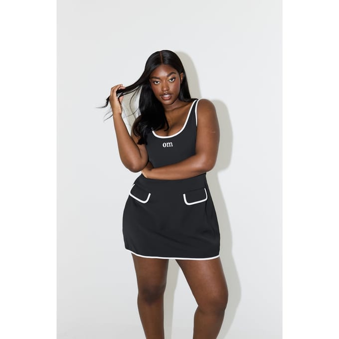 Odd Muse Tennis Dress Navy Maat: S | Mini Jurken Outlet | Dames | Zwart