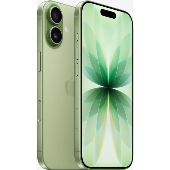 Apple iPhone 17 - SIM unique, + eSIM, 8+256 Go vert