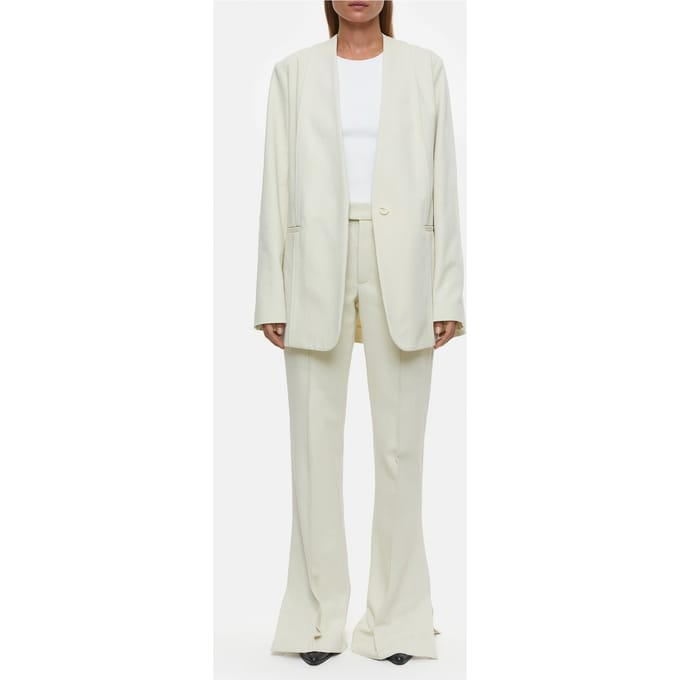 Closed Collarless Blazer Ivory Taglia: S | Blazers Outlet | Donna | Bianco