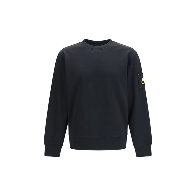 Moose Knuckles Zwarte Katoenen Sweatshirt