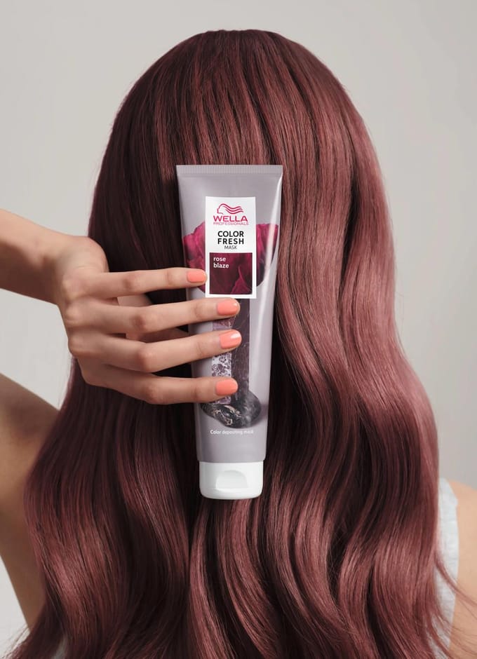 Wella Professionals Color Fresh Mask Rose Blaze - 150ml - Kleurmasker - Haarmasker
