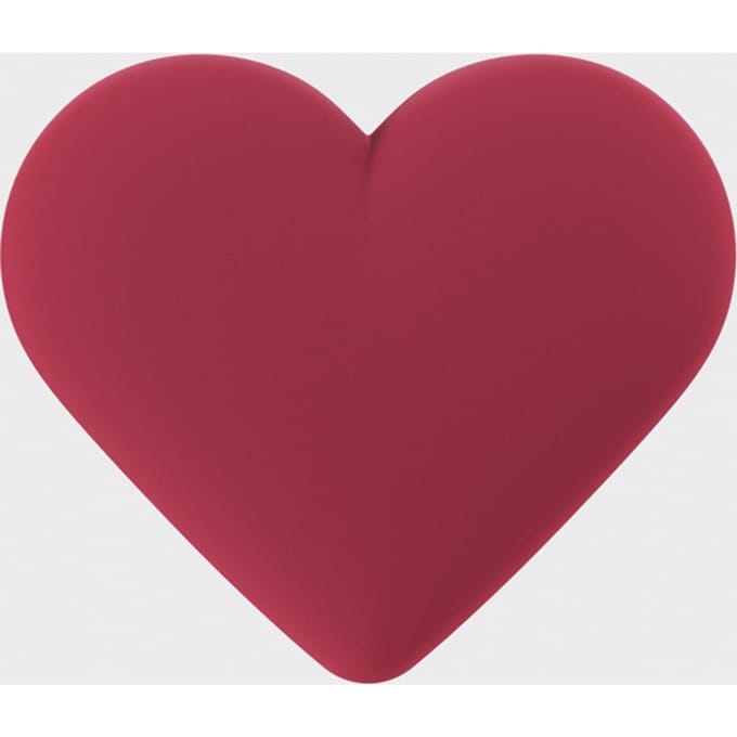 Holdit Silicone Sticker Heart - Red Velvet