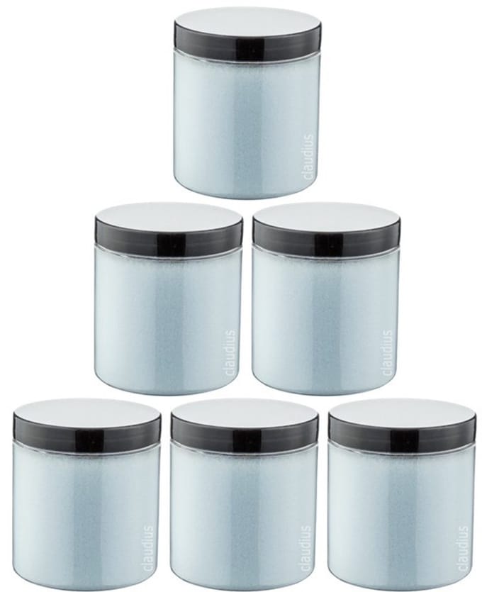 Scrubzout Opium - 300 gram - Pot met zwarte deksel - set van 6 stuks - Hydraterende Lichaamsscrub