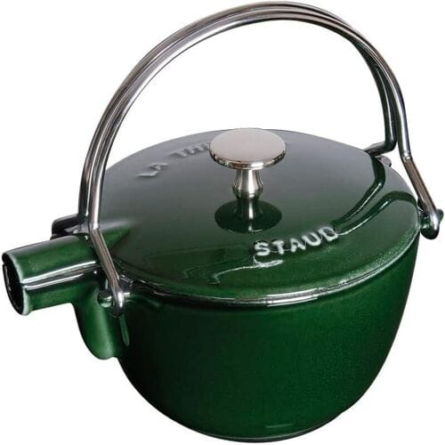 STAUB Classic ronde theepot 1,15 l basilicumgroen