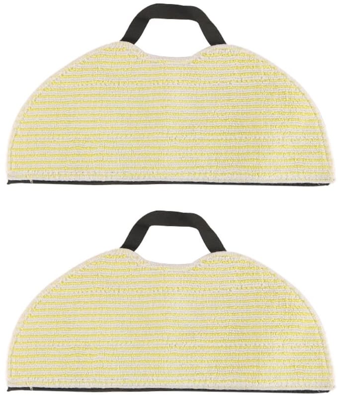 Dailygoods - Set van 2 Microvezel Dweildoek Pads voor Stofzuiger