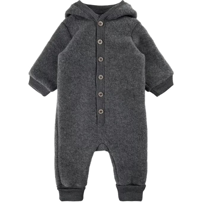 Wollen slaapzak met capuchon voor baby Mikk-Line