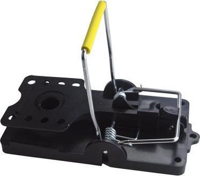 H.A.C. Snap-a-Rat; de professionele rattenval. Rattenklem om ratten te vangen