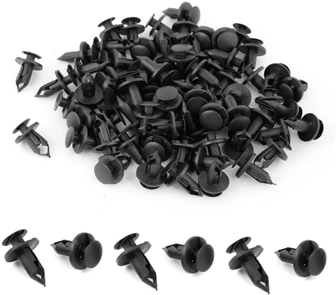 Dailygoods- Klinknagel Bevestigingsmiddelen 100 Stuks - Plastic