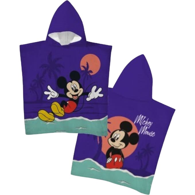 Mickey Mouse poncho 55 x 110 cm - polyester