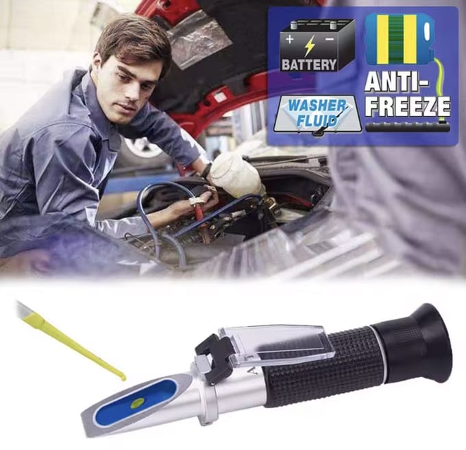 Refractometer - Glycol meter - Refracto meter - In handig opbergdoosje - CHPN