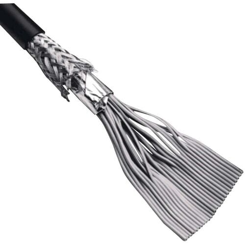3M 3659/50 100 SF Lintkabel Rastermaat: 1.27 mm 50 x 0.08 mm² Zwart, Grijs per meter