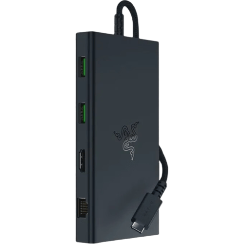 Razer USB-C Dock - Docking Station - 11 Poorten - HDMI - Zwart