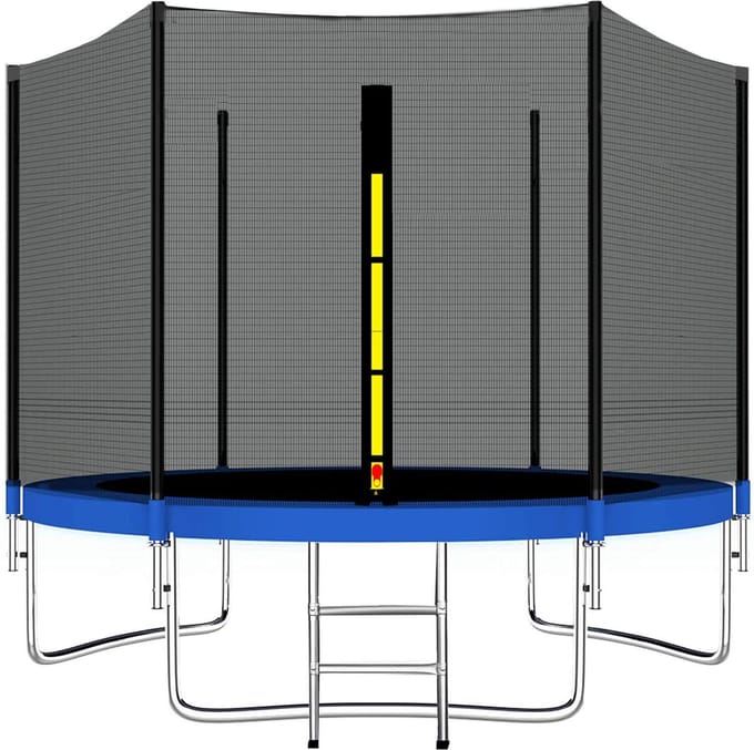 Springos Veiligheidsnet Trampoline | 6FT | 180 -183 | Geschikt Voor 6 Palen