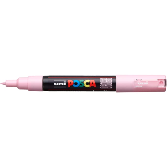 Posca marker met conische punt schrijfdikte extra-fijn lichtroze
