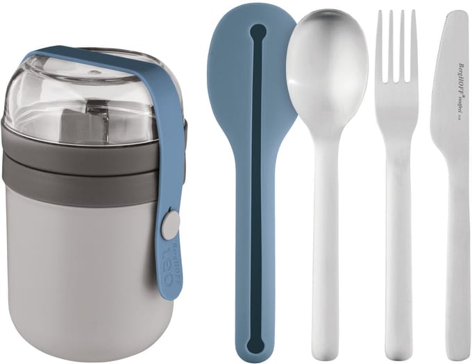Set voor onderweg - Blauw -