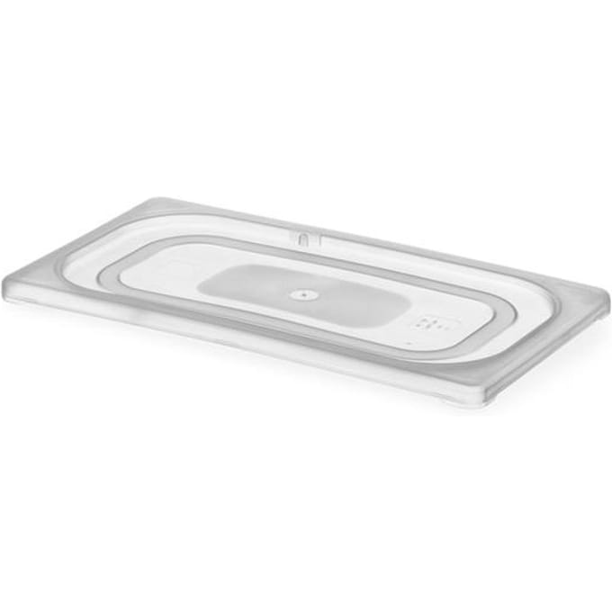 HENDI Deksel voor GN-containers – polypropyleen – transparant – 530x325 mm