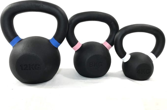 Poeder coating kettlebells 24 kg