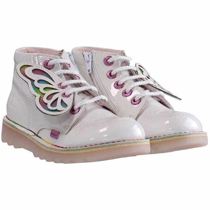Kickers Hi Classic Kinder Laarzen Wit
