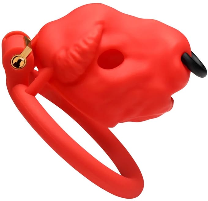 Kuisheidskooi Bull Master Series - Rood - Peniskooi - 4 maten ringen