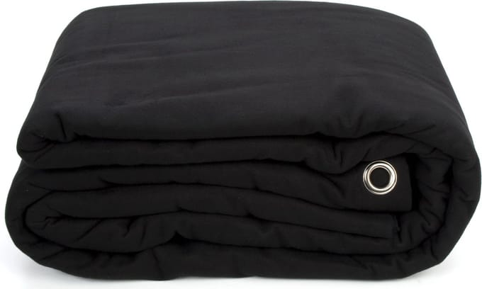 lightmaXX Backdrop met ogen 300 x 500 cm B1, zwart - Backdrops