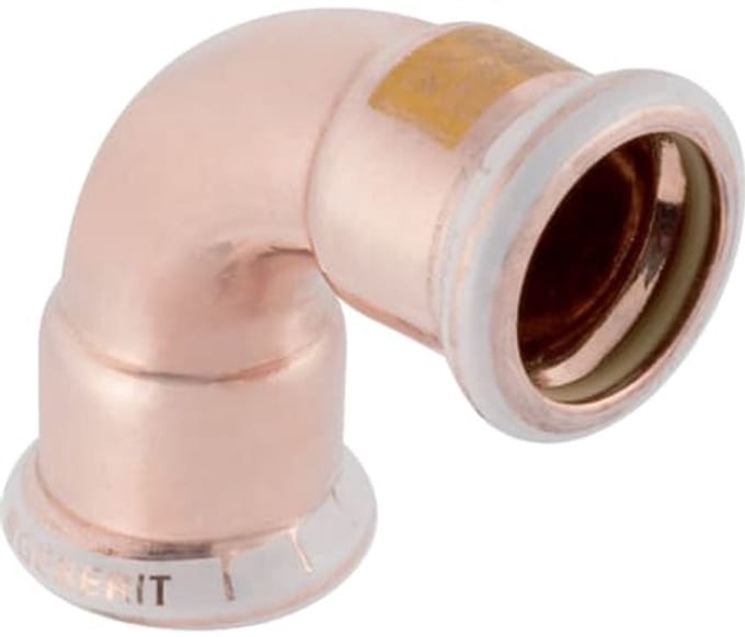 Mapress Persfitting met 2 aansluitingen