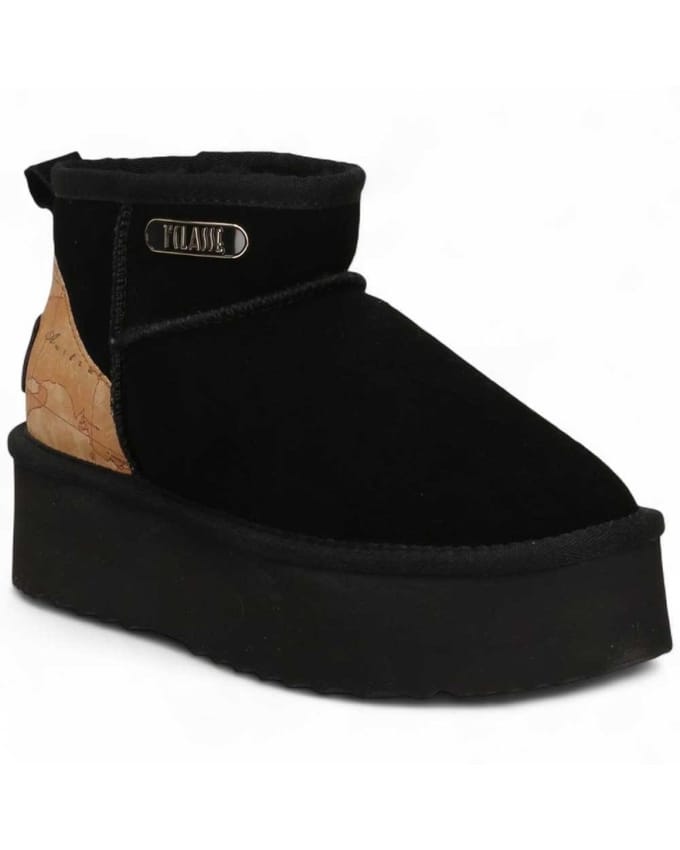 Alviero Martini 1e klasse vrouw half-boot Geo booties zwart 41 - 1262-417B-0001-41