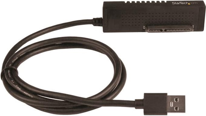 StarTech.com USB 3.1 (10 Gbps) AV / multimedia paneel Cable for 2.5" and 3.5" SATA Drives